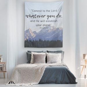 Bible Verse - Tapestry